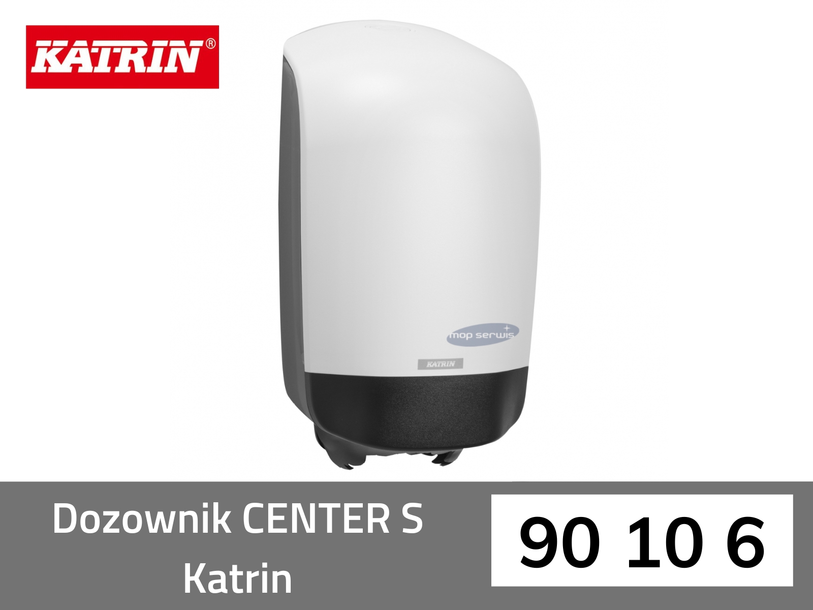 Dozownik do ręczników centralnego dozowania CENTER S KATRIN 82209 WHITE